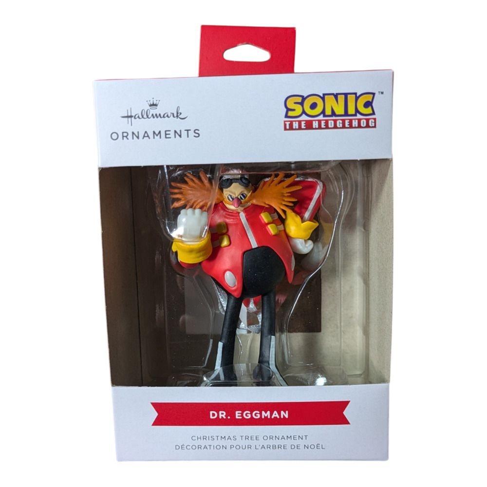 Hallmark Sonic the Hedgehog Dr. Eggman Christmas Tree Ornament NIB